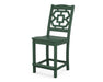 Martha Stewart by POLYWOOD Chinoiserie Counter Side Chair in Green