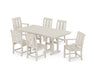 POLYWOOD® Mission 7-Piece Farmhouse Dining Set in Sand
