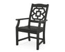 Martha Stewart by POLYWOOD Chinoiserie Dining Arm Chair in Black