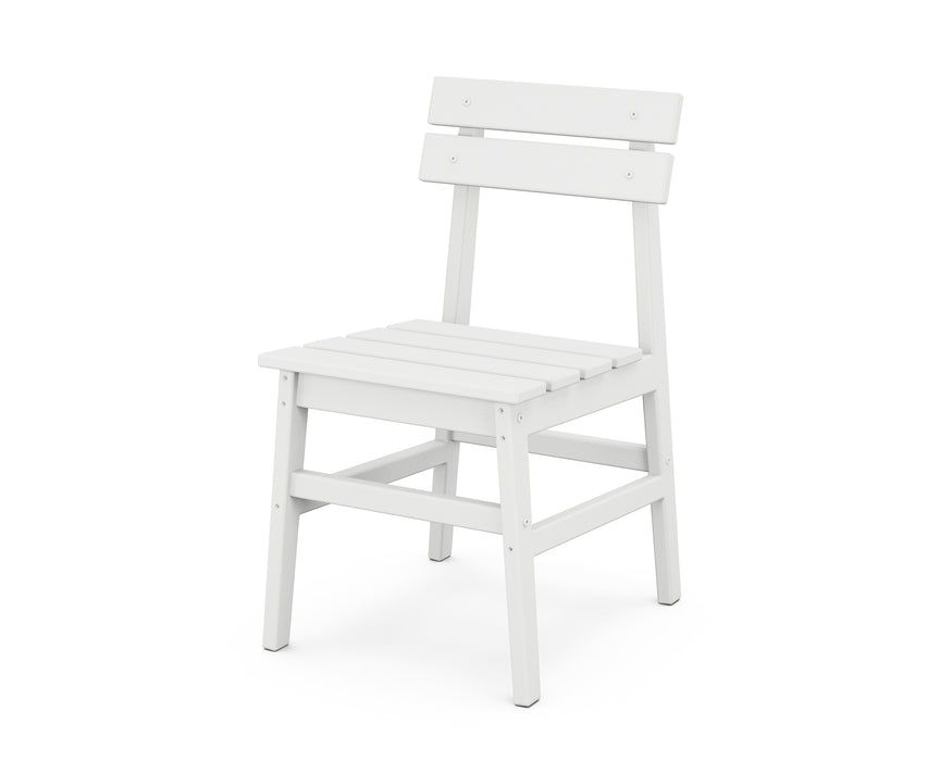 POLYWOOD® Modern Studio Plaza Chair in White