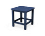 POLYWOOD Seashell 18" Side Table in Navy
