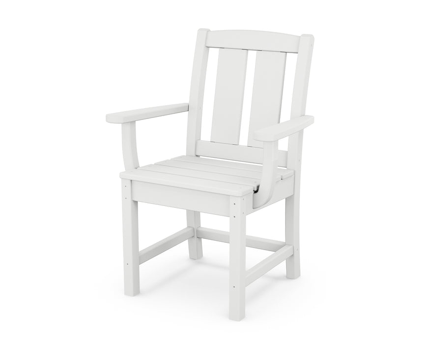 POLYWOOD® Mission Dining Arm Chair in White