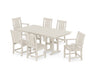 POLYWOOD® Oxford 7-Piece Farmhouse Dining Set in Sand