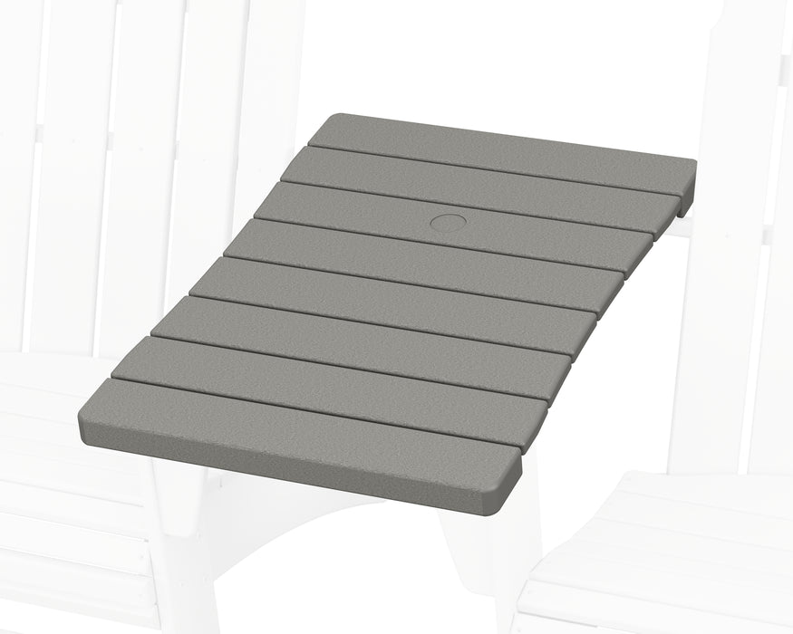 POLYWOOD® 600 Series Straight Adirondack Connecting Table in Slate Grey