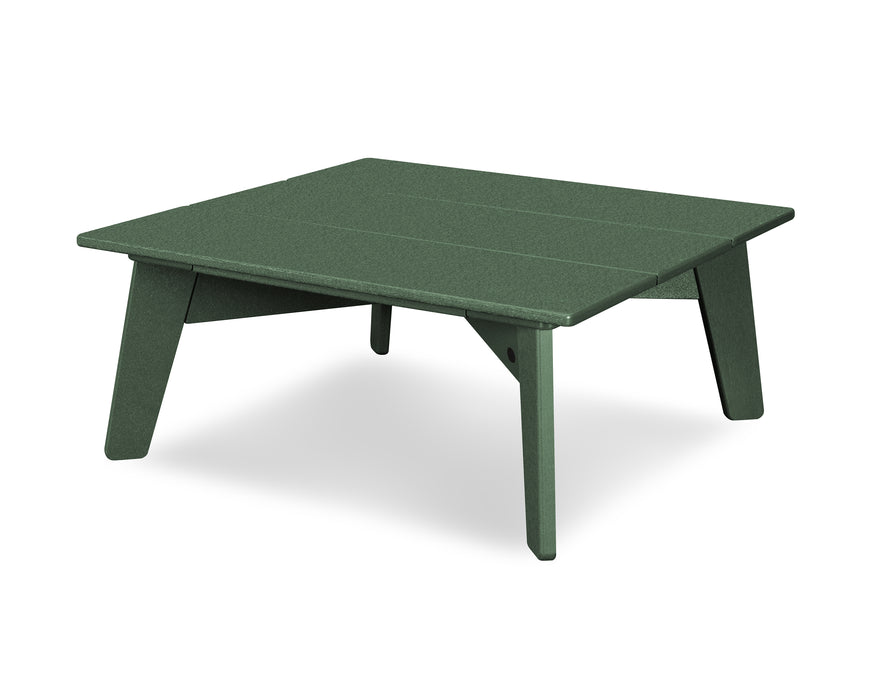 POLYWOOD Riviera Modern Conversation Table in Green