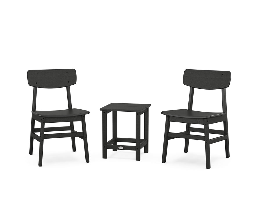 POLYWOOD® Modern Studio Urban Chair 3-Piece Seating Set in Green