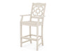 Martha Stewart by POLYWOOD Chinoiserie Bar Arm Chair in Sand