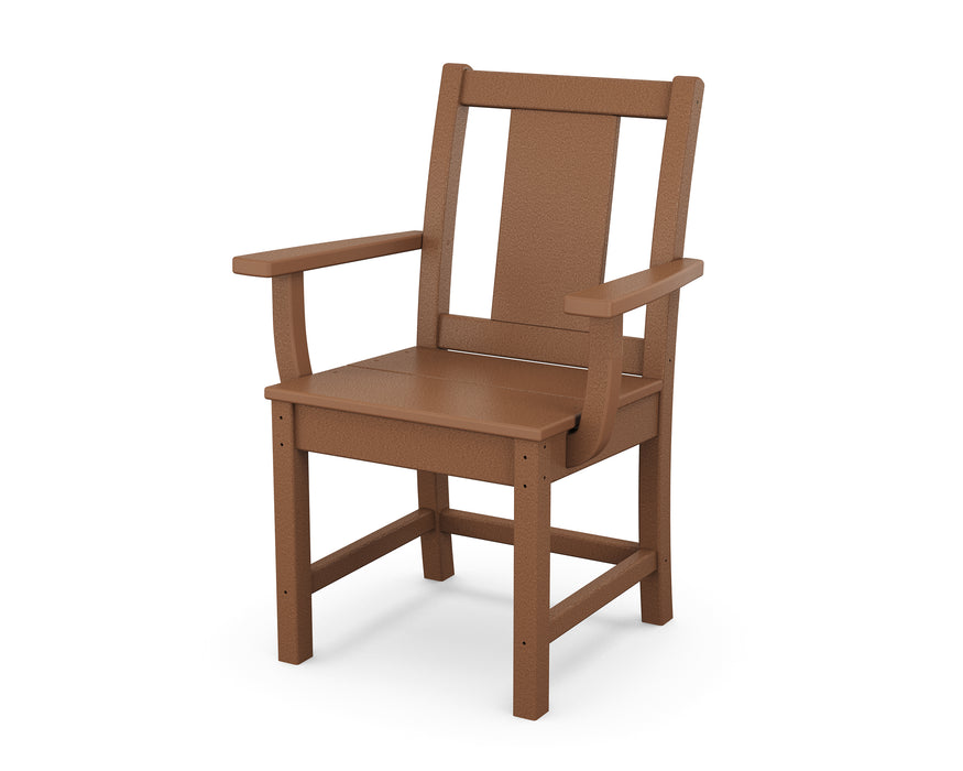 POLYWOOD® Prairie Dining Arm Chair in Teak