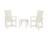 POLYWOOD® Quattro 3-Piece Upright Adirondack Chair Set in Sand
