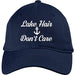 Lake Hair Dont Care Hat - Navy