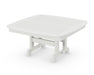POLYWOOD Nautical 37" Conversation Table in Vintage White