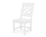 Martha Stewart by POLYWOOD Chinoiserie Dining Side Chair in White