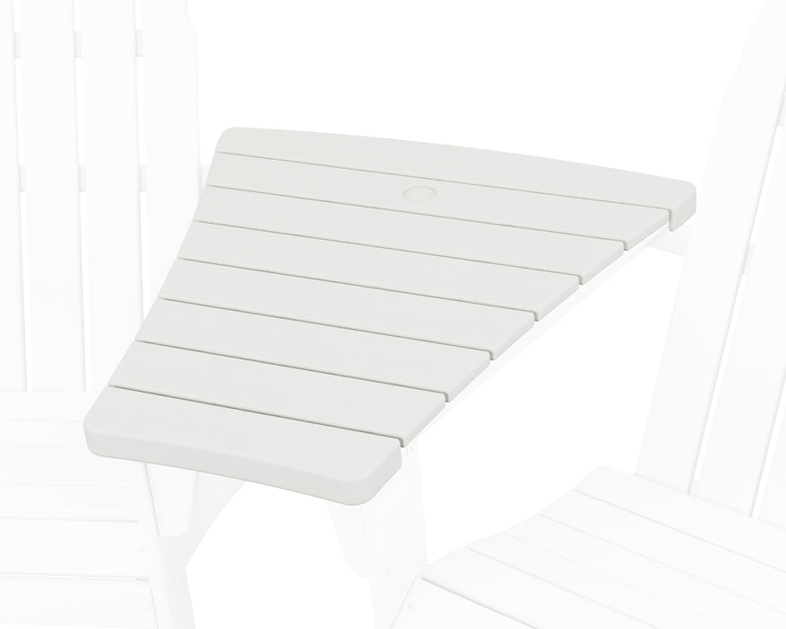 POLYWOOD® 400 Series Angled Adirondack Connecting Table in Vintage White