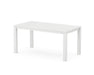 POLYWOOD® Studio Parsons 34" X 64" Dining Table in White
