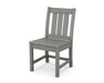 POLYWOOD® Oxford Dining Side Chair in Slate Grey