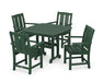 POLYWOOD® Mission 5-Piece Dining Set in Green