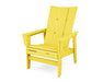 POLYWOOD® Modern Grand Upright Adirondack Chair in Lime
