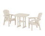 POLYWOOD Seashell 3-Piece Dining Set in Sand