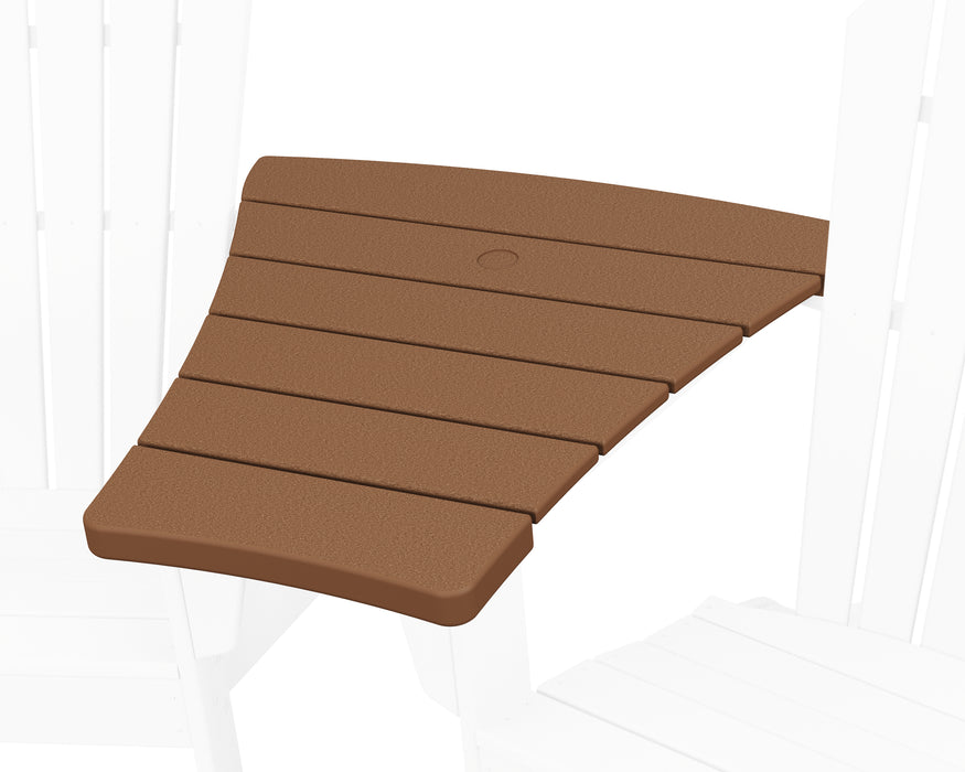 POLYWOOD® Angled Adirondack Connecting Table in Teak