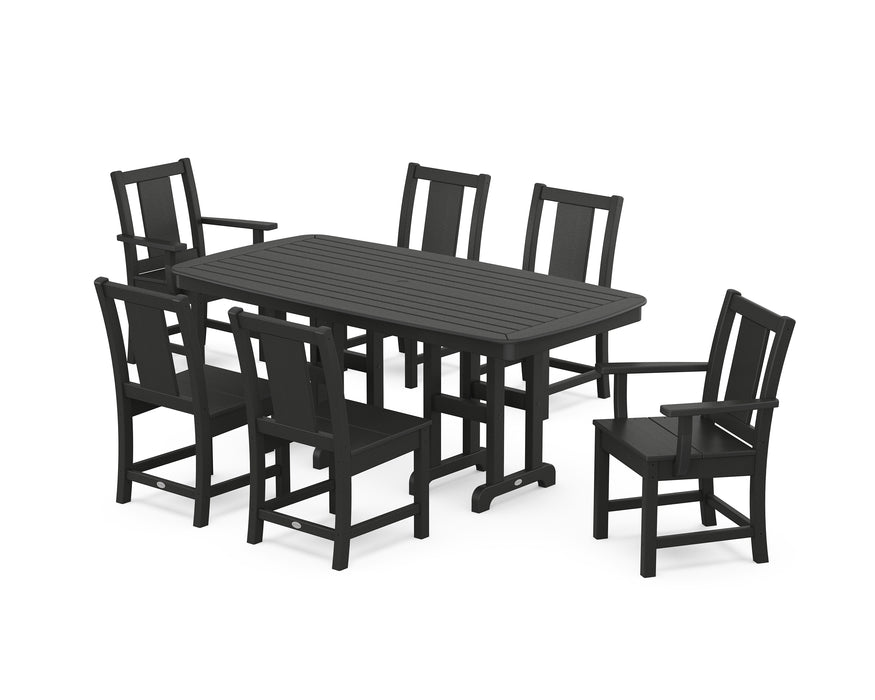 POLYWOOD® Prairie 7-Piece Dining Set in Black
