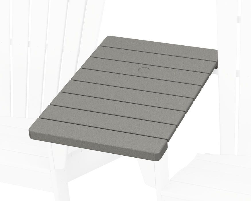 POLYWOOD® Straight Adirondack Connecting Table in Slate Grey