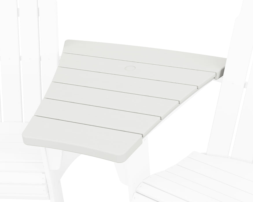 POLYWOOD® 600 Series Angled Adirondack Connecting Table in Vintage White