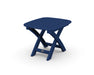 POLYWOOD Nautical 21" x 18" Side Table in Navy