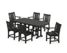 POLYWOOD® Oxford Arm Chair 7-Piece Dining Set in Green