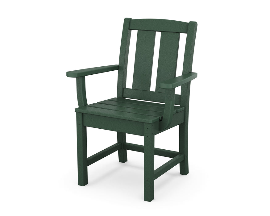 POLYWOOD® Mission Dining Arm Chair in Mahogany