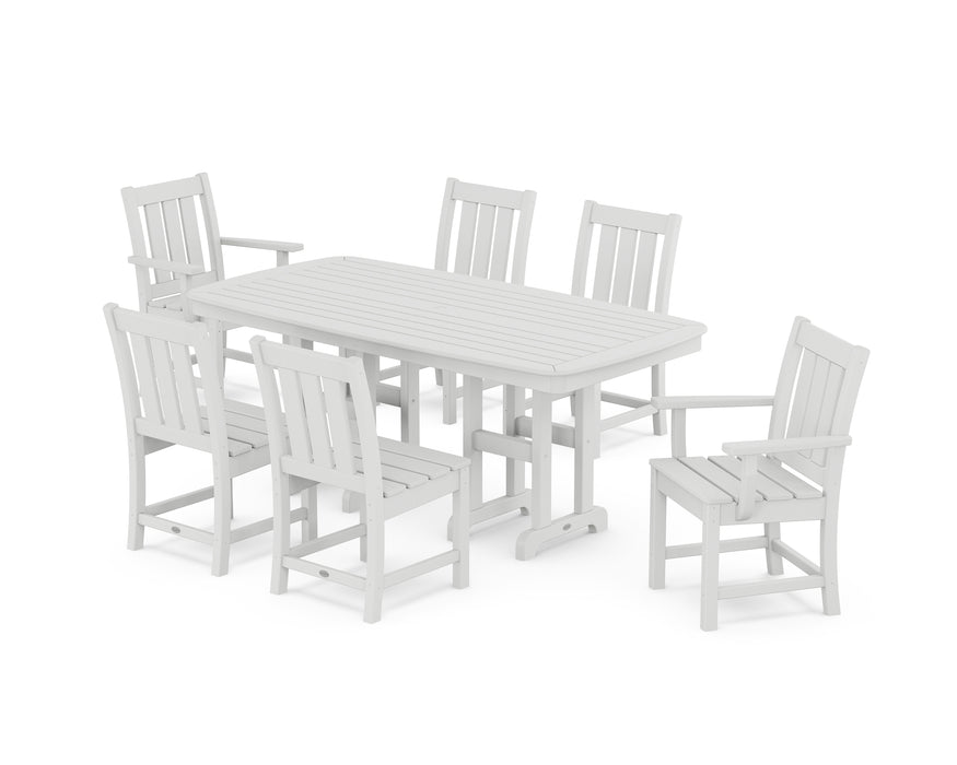 POLYWOOD® Oxford 7-Piece Dining Set in White