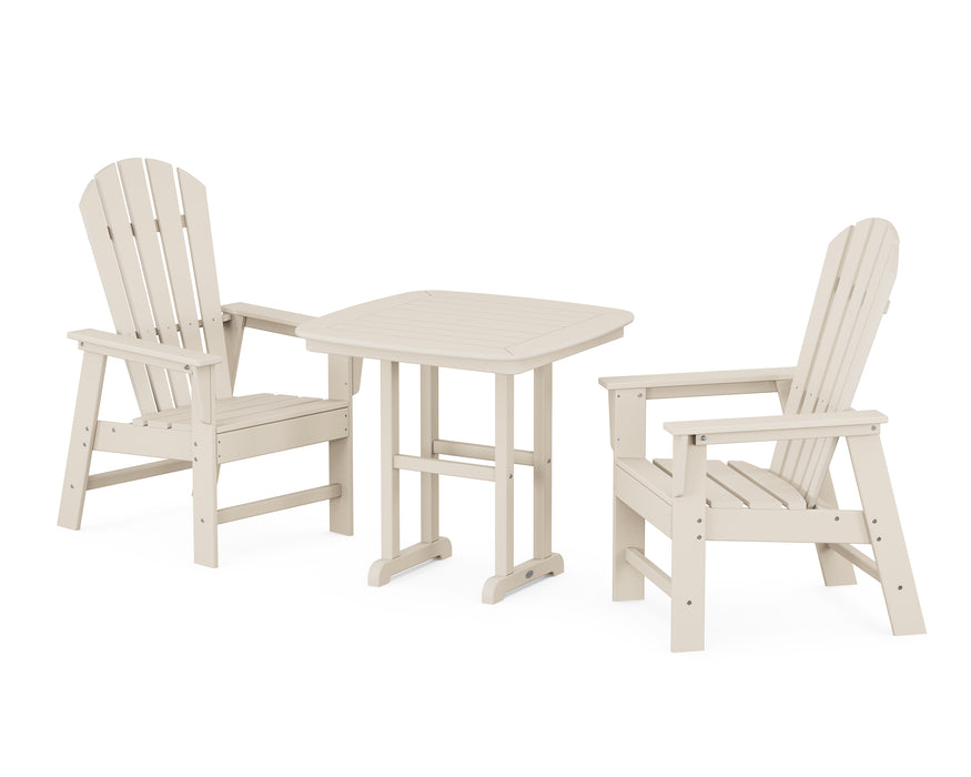 POLYWOOD South Beach 3-Piece Dining Set in Sand
