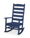 POLYWOOD Shaker Porch Rocking Chair in Navy