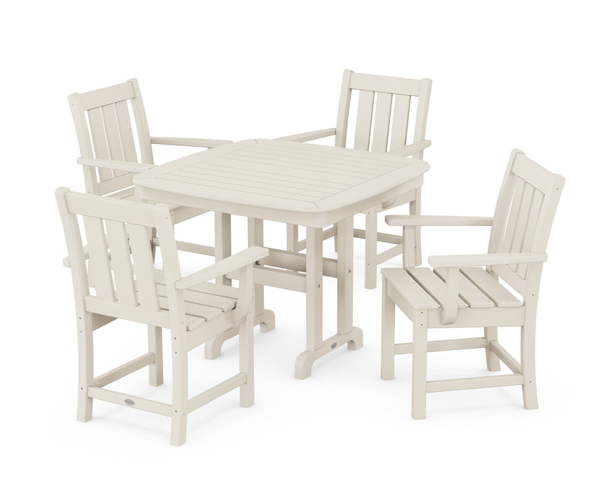 POLYWOOD® Oxford 5-Piece Dining Set in Sand