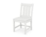 POLYWOOD® Oxford Dining Side Chair in White