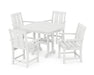 POLYWOOD® Mission 5-Piece Dining Set in White