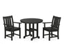 POLYWOOD® Oxford 3-Piece Farmhouse Dining Set in Green