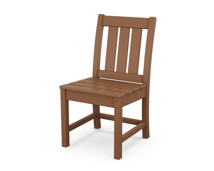 POLYWOOD® Oxford Dining Side Chair in Teak