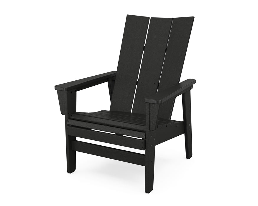 POLYWOOD® Modern Grand Upright Adirondack Chair in Green