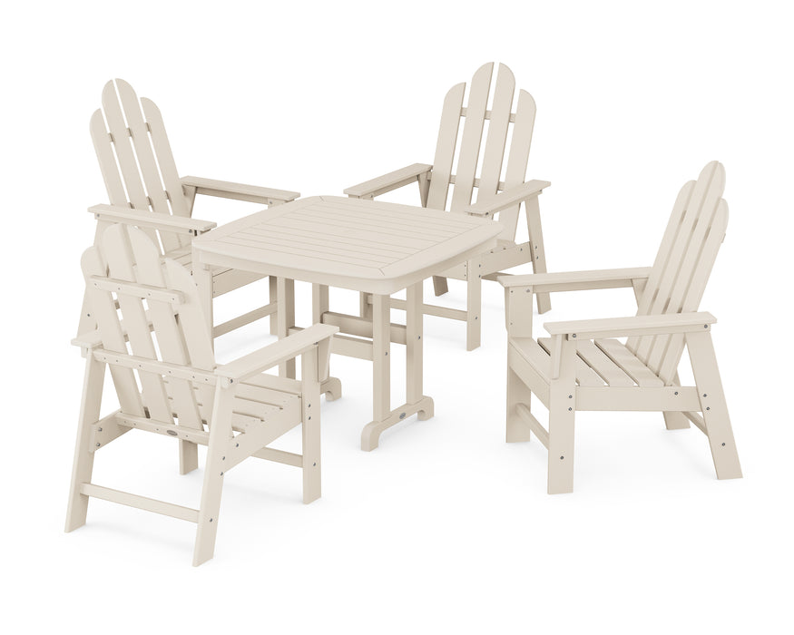 POLYWOOD Long Island 5-Piece Dining Set in Sand