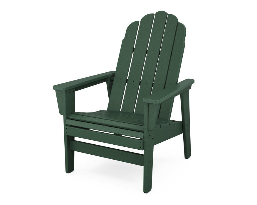 POLYWOOD® Vineyard Grand Upright Adirondack Chair in Lemon