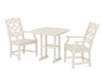 Martha Stewart by POLYWOOD Chinoiserie 3-Piece Dining Set in Sand
