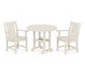POLYWOOD® Oxford 3-Piece Farmhouse Dining Set in Slate Grey