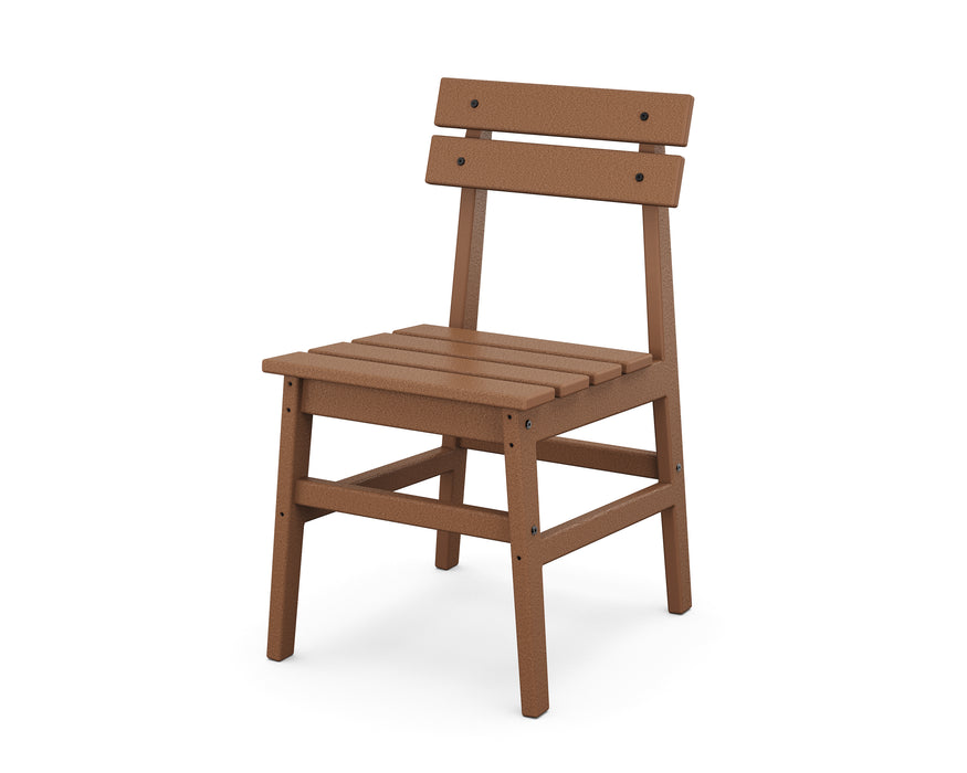 POLYWOOD® Modern Studio Plaza Chair in Teak