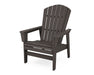 POLYWOOD® Nautical Grand Upright Adirondack Chair in Vintage Coffee