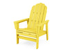 POLYWOOD® Vineyard Grand Upright Adirondack Chair in Lime