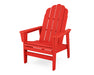POLYWOOD® Vineyard Grand Upright Adirondack Chair in Sunset Red