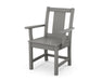 POLYWOOD® Prairie Dining Arm Chair in Slate Grey