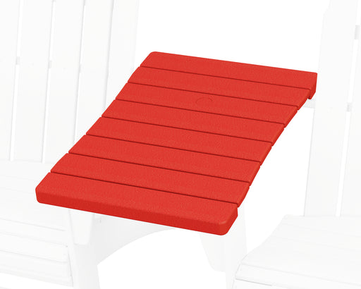 POLYWOOD® 600 Series Straight Adirondack Connecting Table in Sunset Red