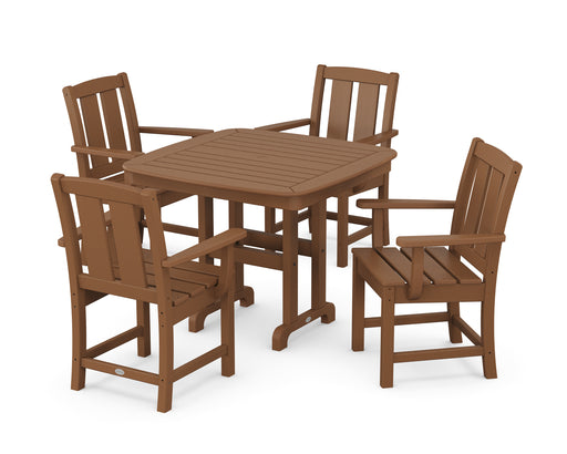 POLYWOOD® Mission 5-Piece Dining Set in Black