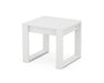POLYWOOD EDGE End Table in White